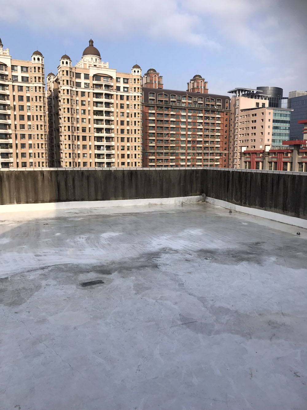 竹北頂樓PU防水工程